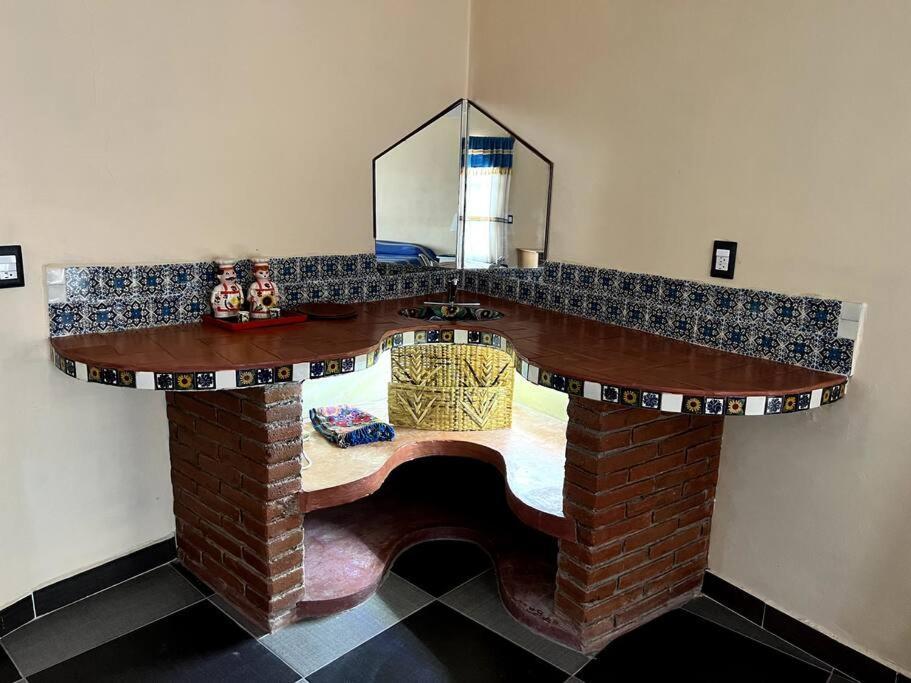 Casa Taller zapoteca Huella Carmín Teotitlán del Valle Exterior foto